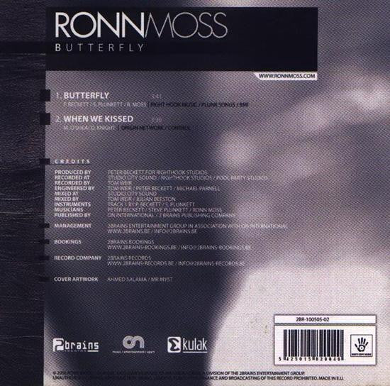 Ronn Moss : Butterfly (CD, Single)