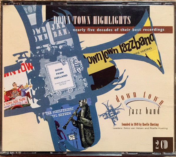 The Down Town Jazz Band : Down Town Highlights (2xCD, Comp)