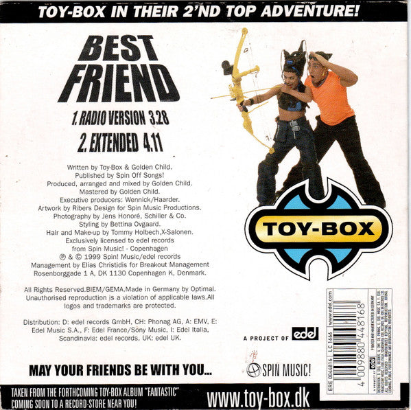Toy-Box : Best Friend (CD, Single)