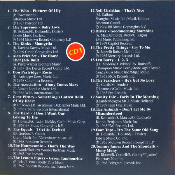 Various : Sixty Sensational Sixties Hits Vol.3 (3xCD, Comp, RM)