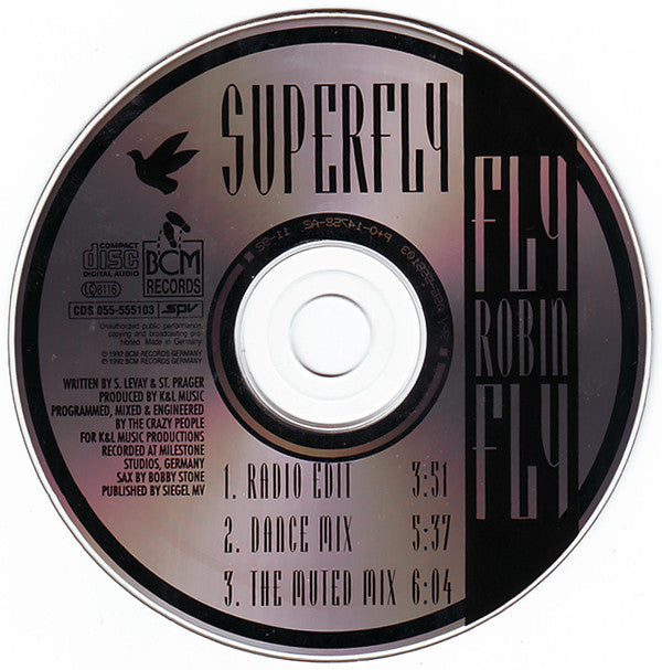 Superfly (2) : Fly Robin Fly (CD, Maxi)