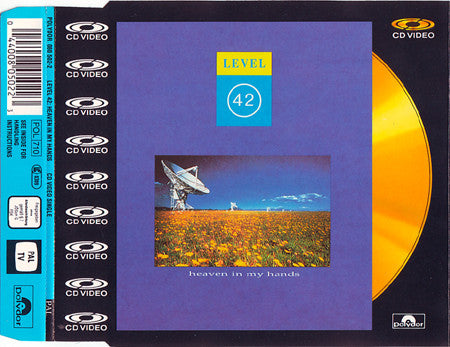 Level 42 : Heaven In My Hands (CDV, 5", Single, PAL)