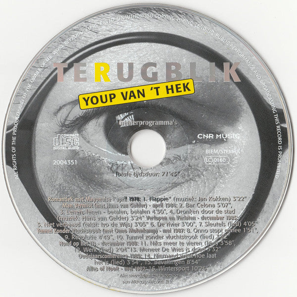 Youp van 't Hek : Terugblik (2xCD, Comp)