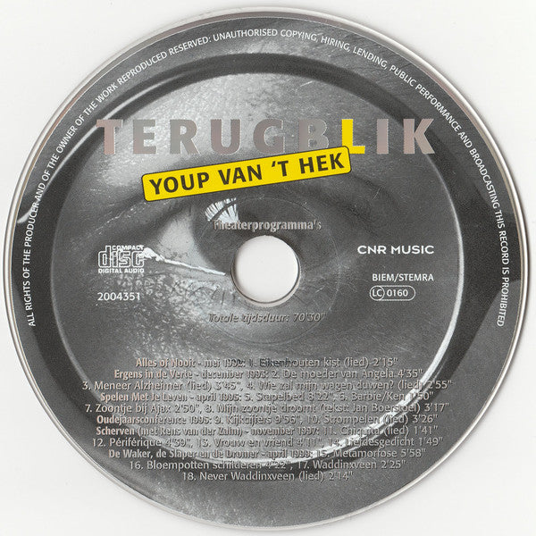 Youp van 't Hek : Terugblik (2xCD, Comp)