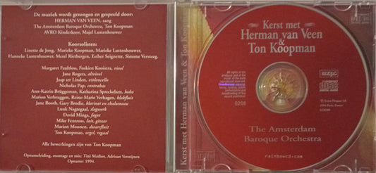 Herman Van Veen, Ton Koopman, The Amsterdam Baroque Orchestra : Kerst Met Herman van Veen & Ton Koopman (CD, Album)