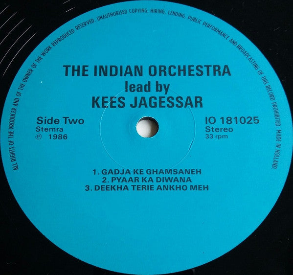 The Indian Orchestra Lead By Kees Jagessar : Djab Se Banie (LP, Album)