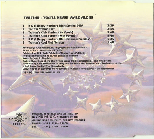 Twistar : You'll Never Walk Alone (CD, Maxi)