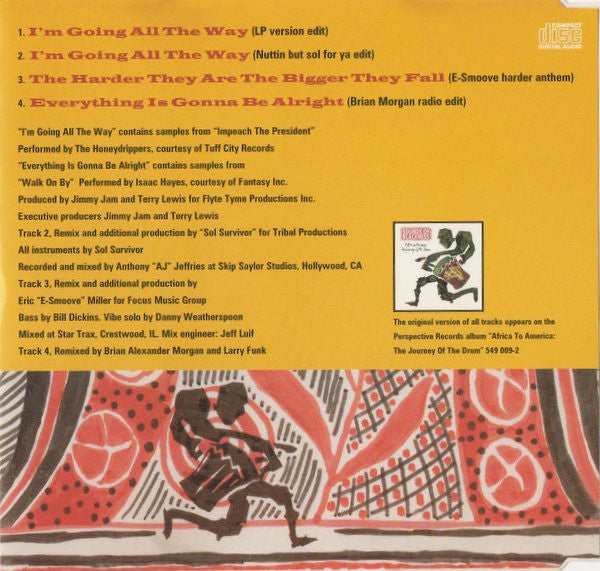 Sounds Of Blackness : I'm Going All The Way (CD, Single)