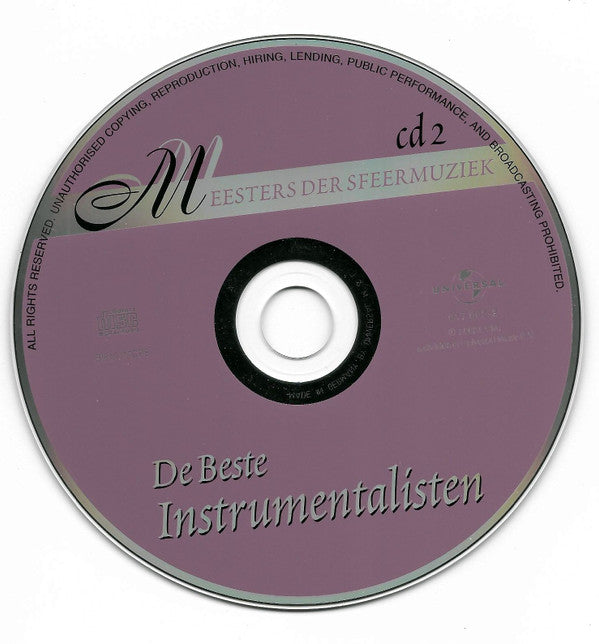 Various : Meesters Der Sfeermuziek 1 - De beste Instrumentalisten (3xCD, Comp + Box)