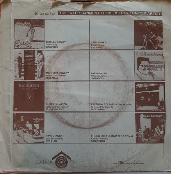 Shirley Bassey : Ballad Of The Sad Young Men (7", Single)