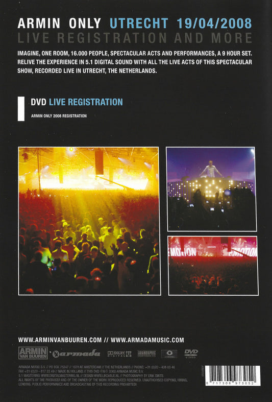 Armin Van Buuren : Armin Only - Imagine (DVD)