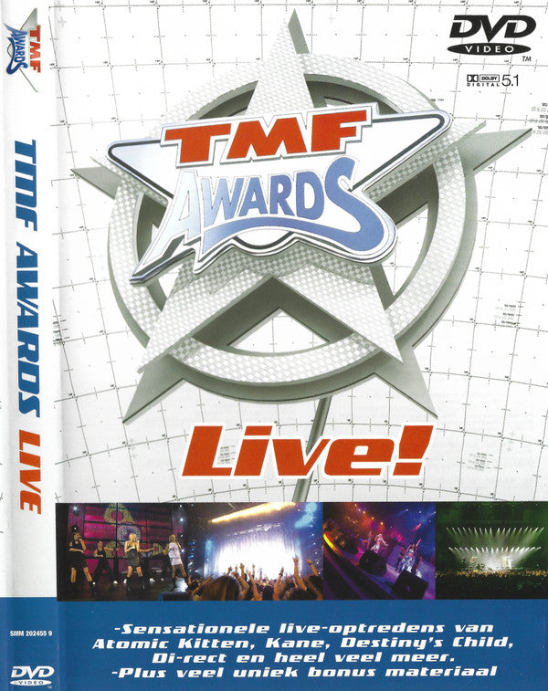 Various : TMF Awards Live! (DVD)