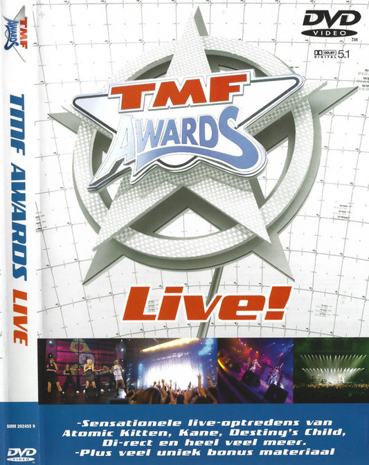 Various : TMF Awards Live! (DVD)