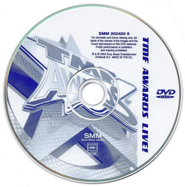 Various : TMF Awards Live! (DVD)