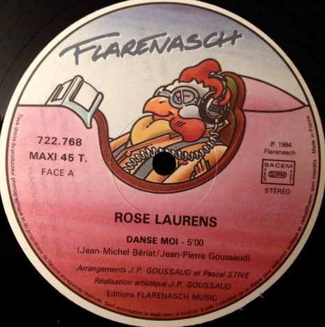 Rose Laurens : Danse Moi (12", Maxi, Ltd)
