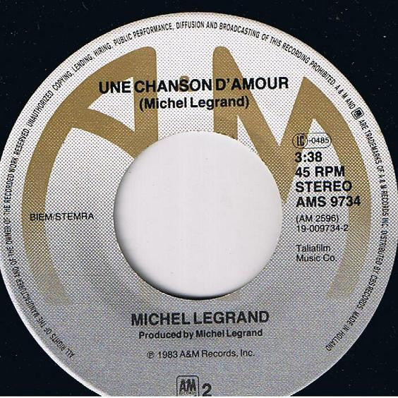 Lani Hall / Michel Legrand : Never Say Never Again (7", Single)