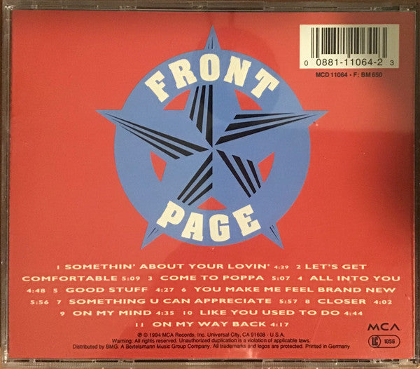 Front Page (4) : Front Page (CD, Album)