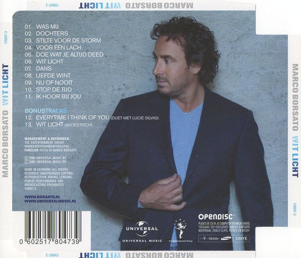 Marco Borsato : Wit Licht (CD, Album, Enh, S/Edition, Lim)