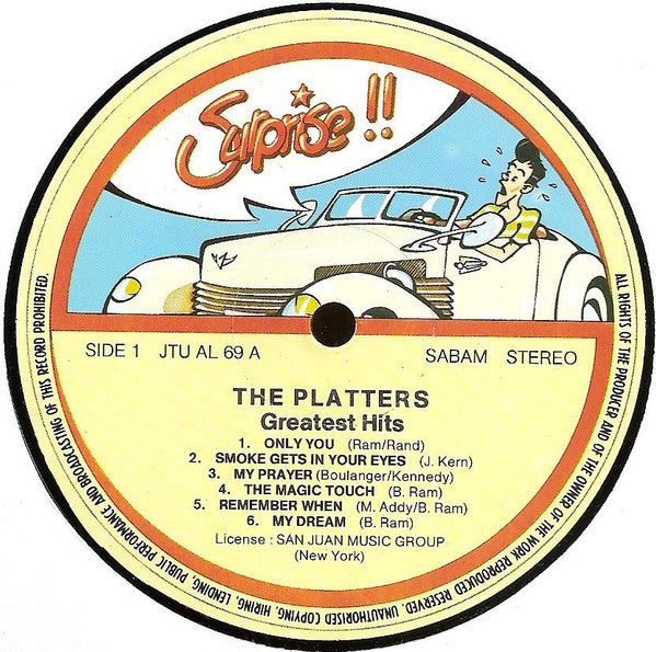 The Platters : Greatest Hits (LP, Comp)