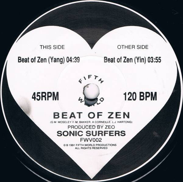 Sonic Surfers Featuring MC Pryme : Beat Of Zen (7")