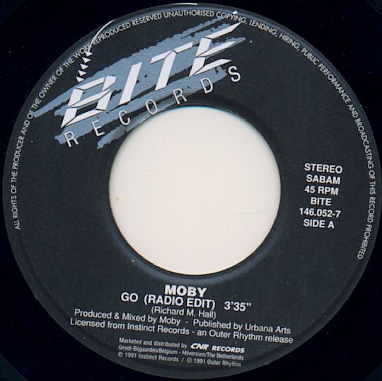 Moby : Go (7")