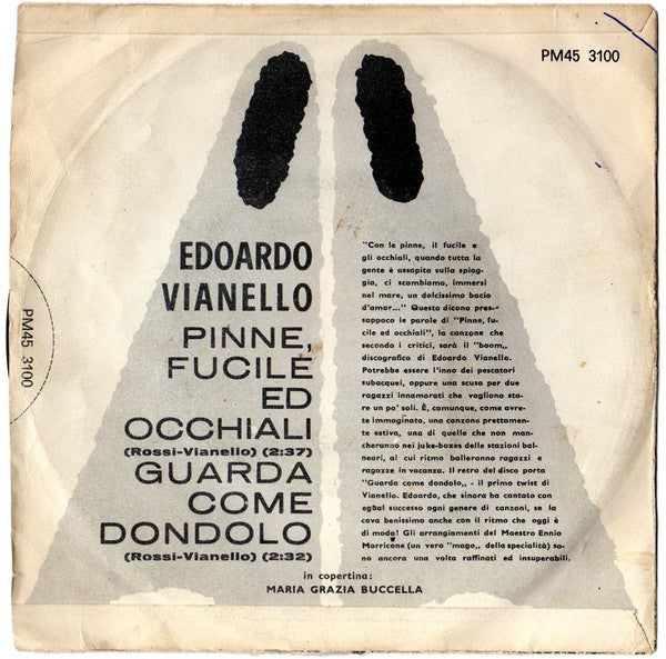 Edoardo Vianello : Pinne, Fucile Ed Occhiali (7", Mono)