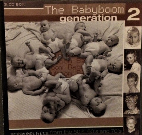 Various : The Babyboom Generation 2 - Greatest Hits From The 50's, 60's And 70's (3xCD, Comp)