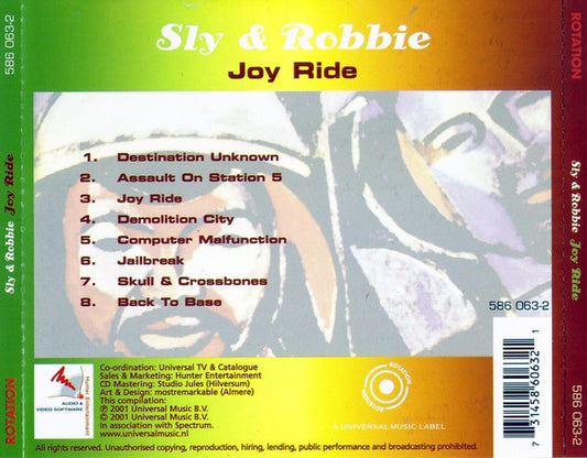 Sly & Robbie : Joy Ride (CD, Comp)