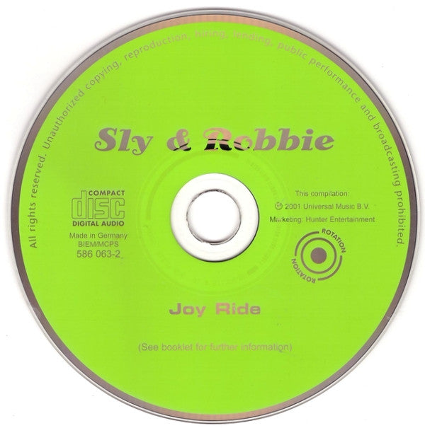 Sly & Robbie : Joy Ride (CD, Comp)