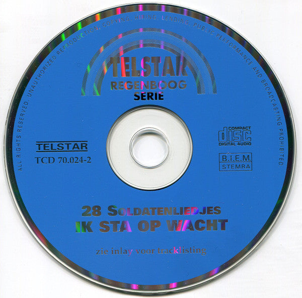 Various : 28 Soldatenliedjes - Ik Sta Op Wacht (CD)