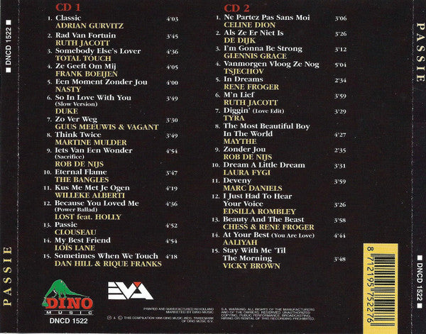 Various : Passie - Non Stop Lovemix (2xCD, Comp + Box)