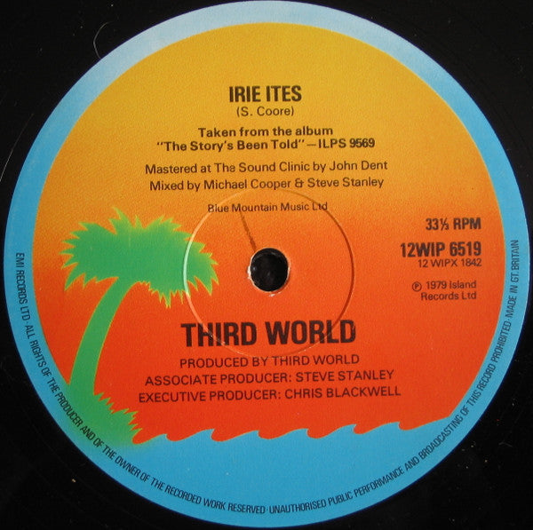 Third World : Tonight For Me /  Irie Ites (12")