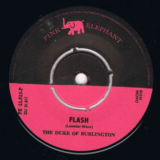 The Duke Of Burlington : Flash (7", Single, Mono)