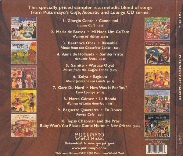 Various : Putumayo Café Sampler (CD, Comp, Dig)