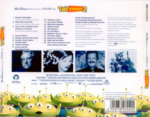 Randy Newman : Toy Story 2 (CD, Album)