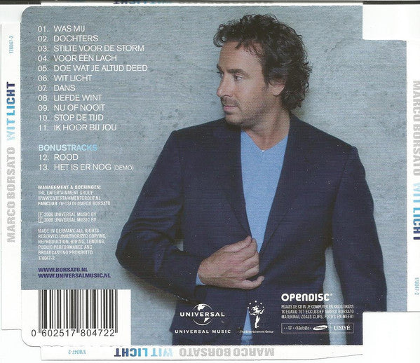Marco Borsato : Wit Licht  (CD, Album, Enh, S/Edition, Lim)