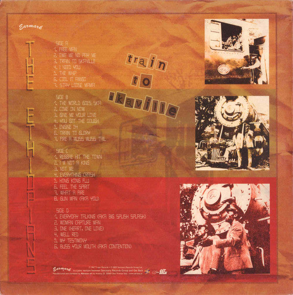 The Ethiopians : Train To Skaville 1966-1969 (2xLP, Comp, 180)