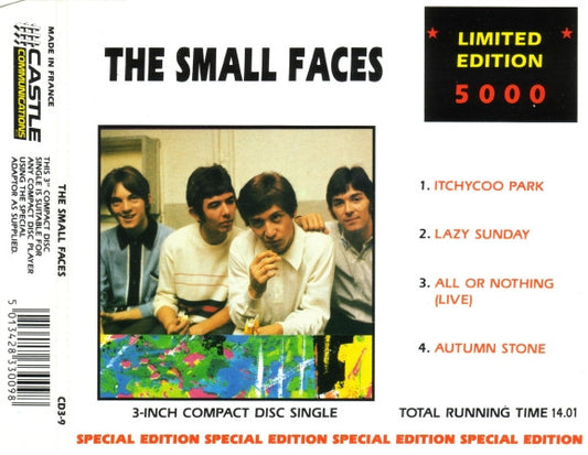 Small Faces : Itchycoo Park (CD, Mini, Single, Ltd, S/Edition)