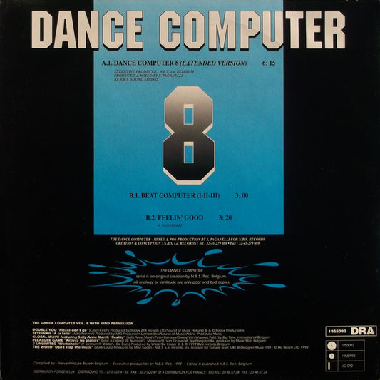 Various : Dance Computer 8 (12", Maxi)