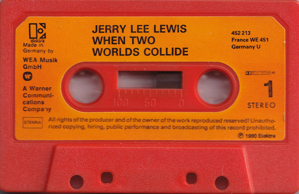 Jerry Lee Lewis : When Two Worlds Collide (Cass, Album)