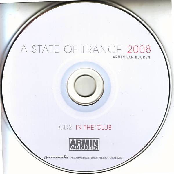 Armin van Buuren : A State Of Trance 2008 (2xCD, Comp, Mixed)
