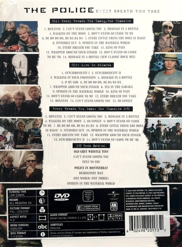 The Police : Every Breath You Take (2xCD, Comp + DVD-V, Comp, PAL)