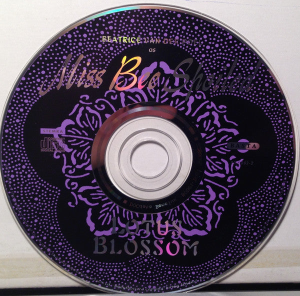 Beatrice van der Poel As Miss Bee Spoiled : Lotus Blossom (CD, Album)