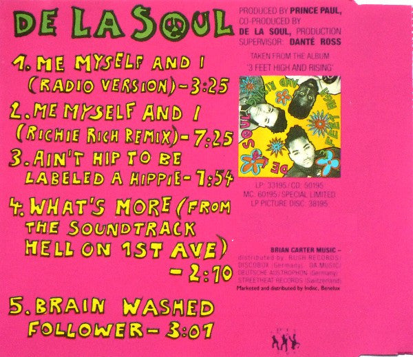 De La Soul : Me Myself And I (CD, Maxi)