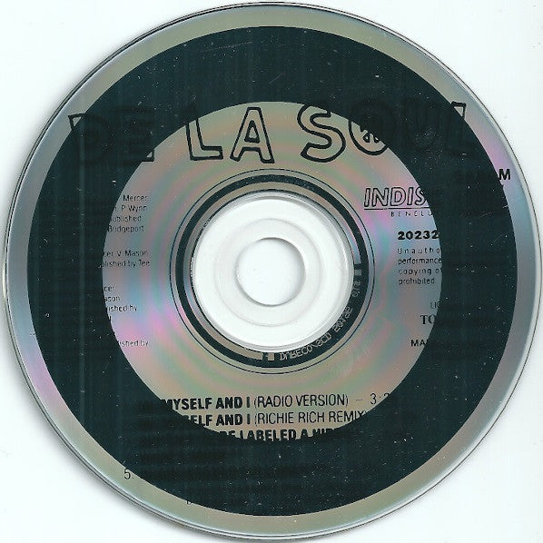 De La Soul : Me Myself And I (CD, Maxi)