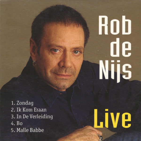 Rob de Nijs : Live (CD, Smplr)