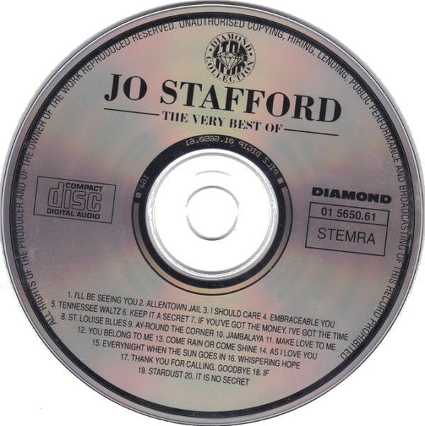 Jo Stafford : The Very Best Of (CD, Comp)