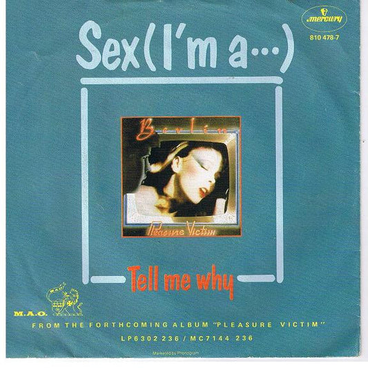 Berlin : Sex (I'm A...) (7", Single)