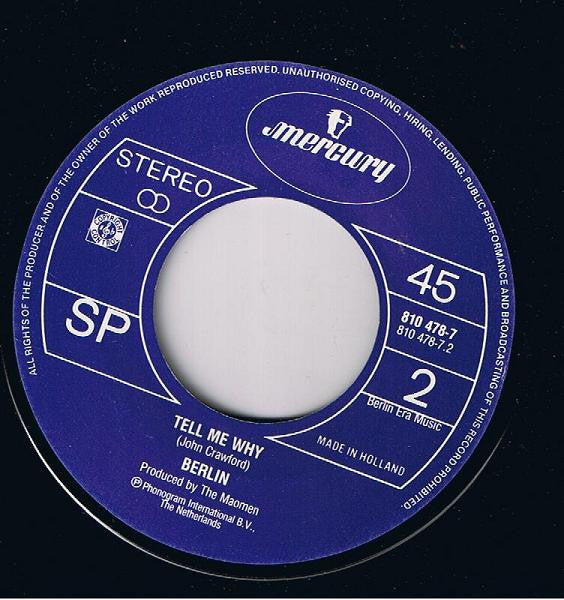 Berlin : Sex (I'm A...) (7", Single)