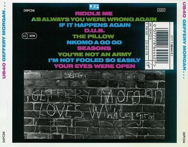 UB40 : Geffery Morgan... (CD, Album, RE)